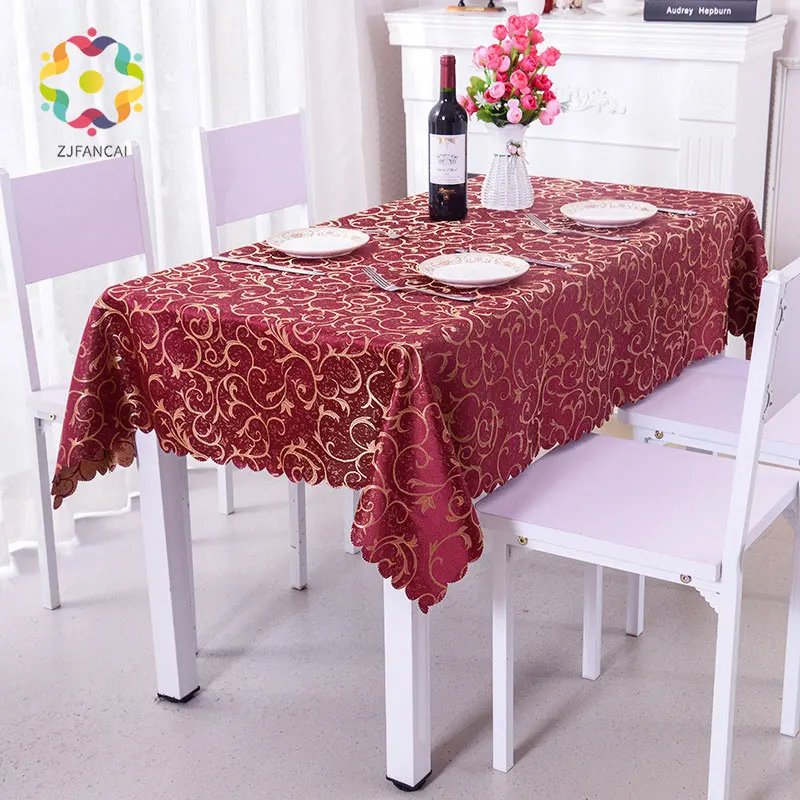 FANCAI Классический рисунок квадратная скатерть для свадебного банкета, вечеринки кофейная скатерть для стола стол скатерть для кухонного
