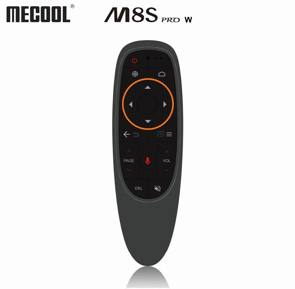 

Remote Control Replacement For Mecool Android TV Box Mecool M8S Pro W TV Box Controller Accessories With Blue tooth Voice