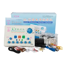 Electronic Acupuncture Treatment Instrument.SDZ-II Electronic pulse muscle stimulator. TENS EMS Massage 12 pads for Migraine