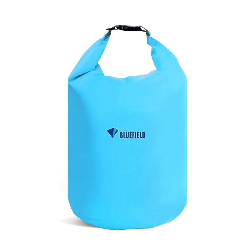 Bluefield río Trekking 10L 20L 40L 70L al aire libre impermeable bolso Camping Rafting de almacenamiento bolsa ajustable gancho de la correa