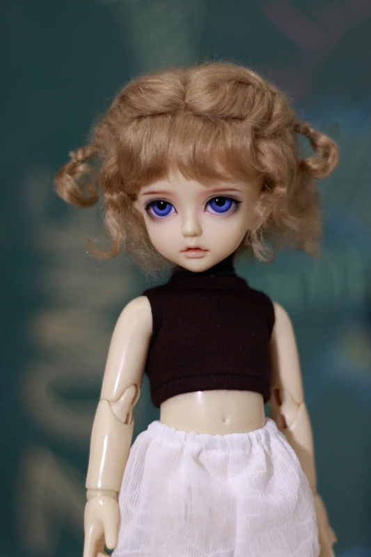 С высокой горловиной и без рукавов нижняя рубашка для BJD 1/6 YOSD 1/4 MSD 1/3 кукольная одежда аксессуары CWB111