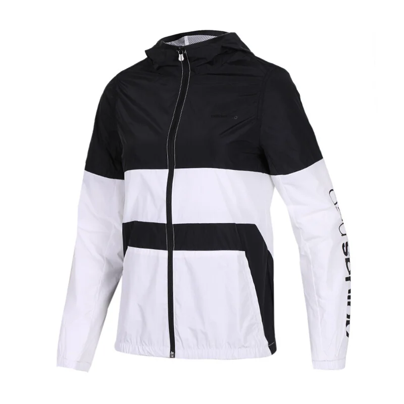 Новое поступление Adidas Neo Label W WB CLR BLCK Для женщин куртка спортивная одежда с капюшоном