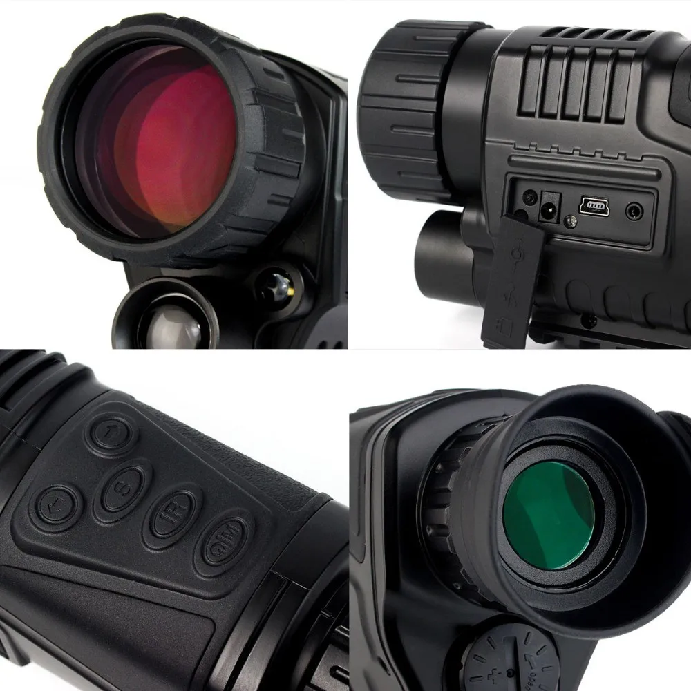 

New Model 1.5" LCD hunting camera Night Vision 5x40 Digital Monocular Termico Zoom Scope Video Photo Playback IR cctv camera