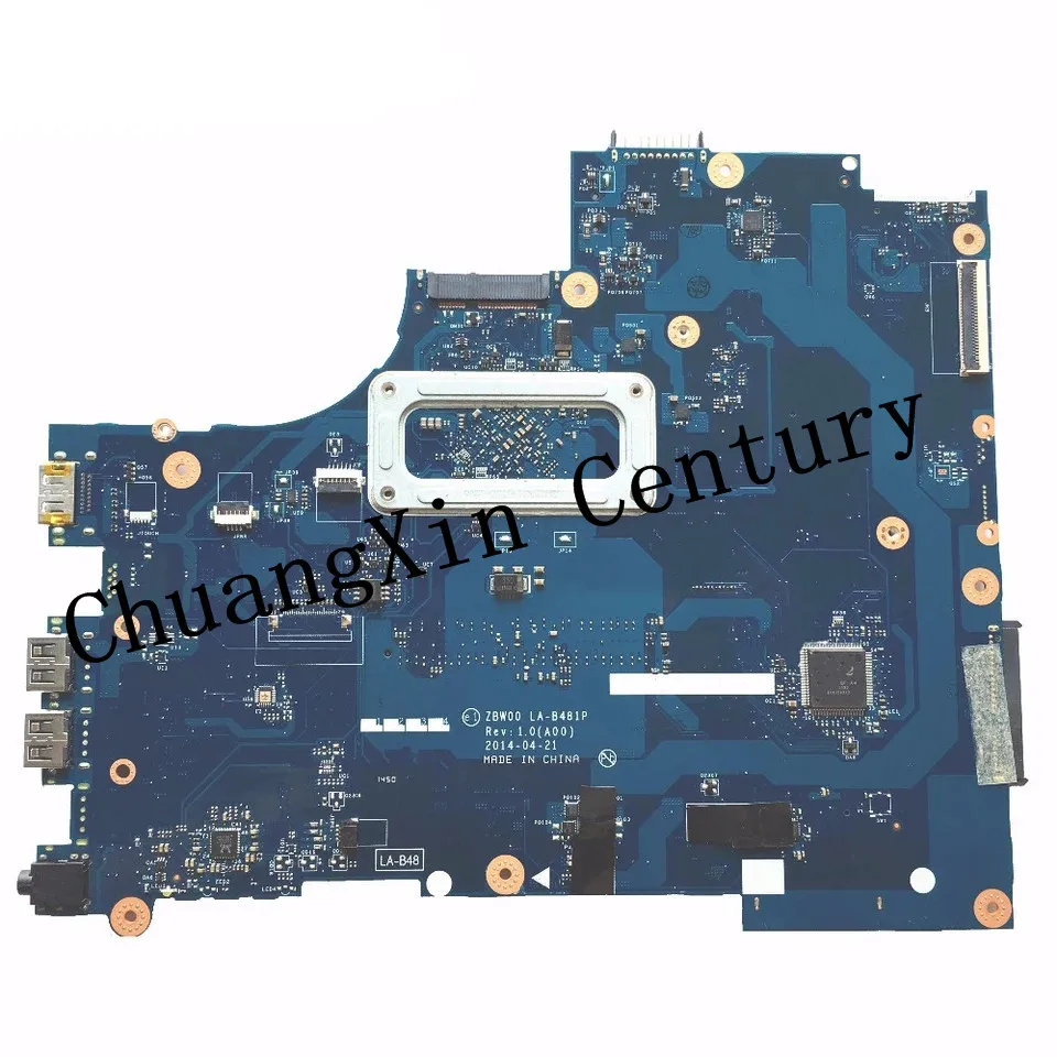 Для Dell inspiron 15 3531 материнская плата для ноутбука CN-0Y3PXH 0Y3PXH ZBW00 LA-B481P основная плата с процессором материнская плата полностью протестирована