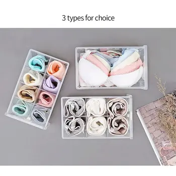 

Multifunctional Storage Box Cabinet Plastic Container Household Organizer Drawer Stackable Bras Underwear Socks Drawer Box