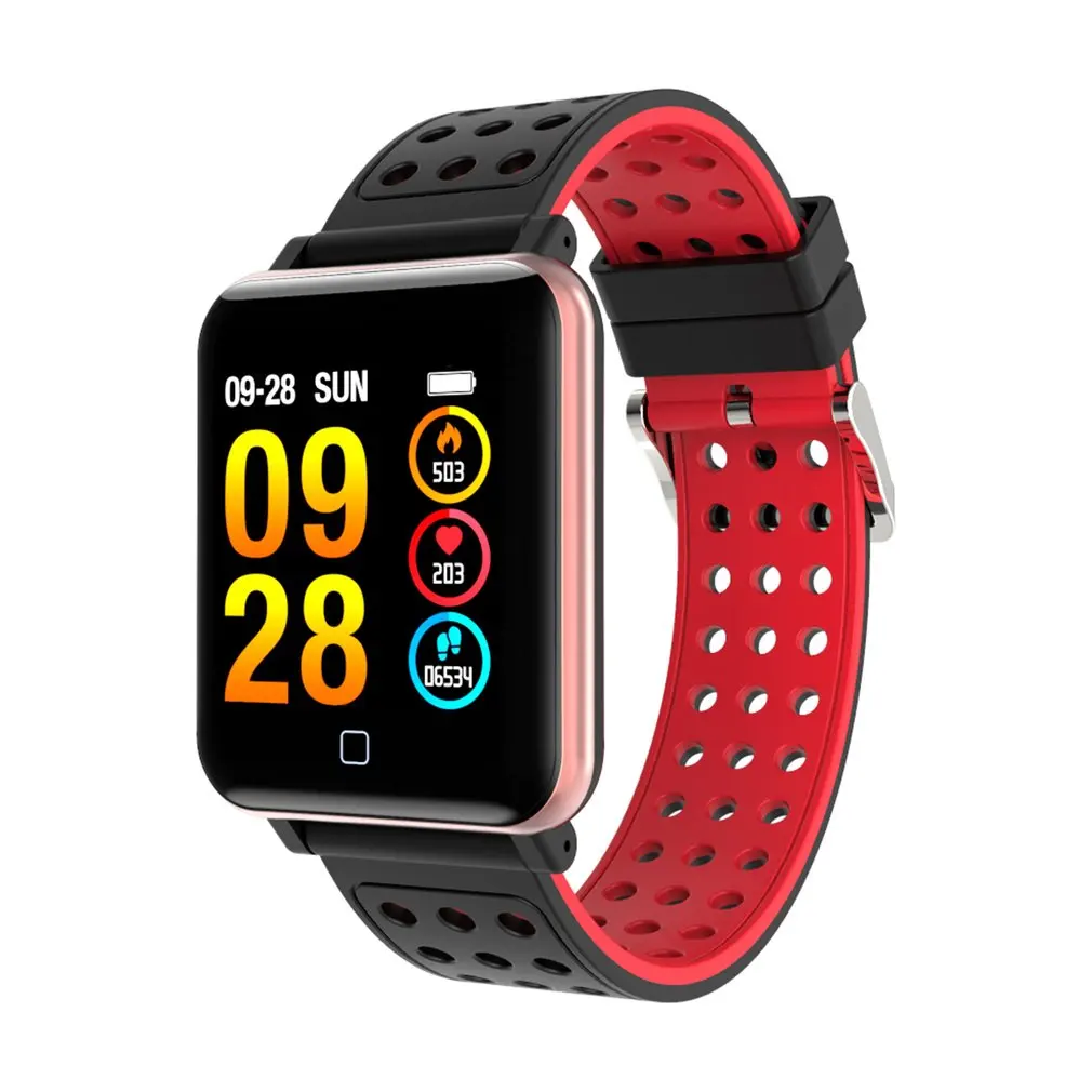 

M19 Smart Watch Blood Pressure Blood Oxygen Heart Rate Monitor Fitness Tracker IP67 Waterproof Spoat Watches For Men