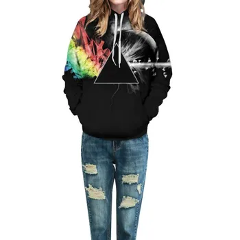 

New Men&Women Fashion Stylish Men and dogs 3D Printed Long Sleeve Hooded Crewneck Pullover Casual Top Outwear Plus Size XXXL