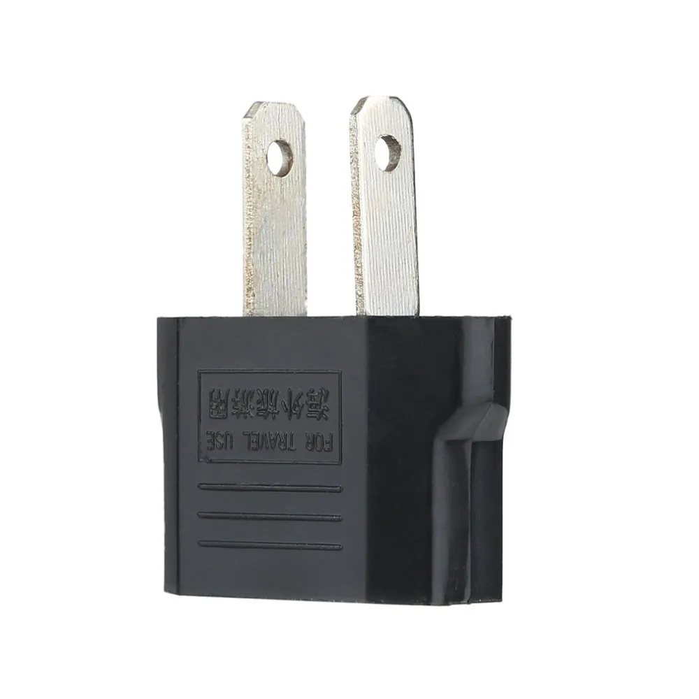 Универсальный ЕС США AC Мощность Plug адаптер дорожный преобразователь черный Путешествия стены Мощность Зарядное устройство конвертер