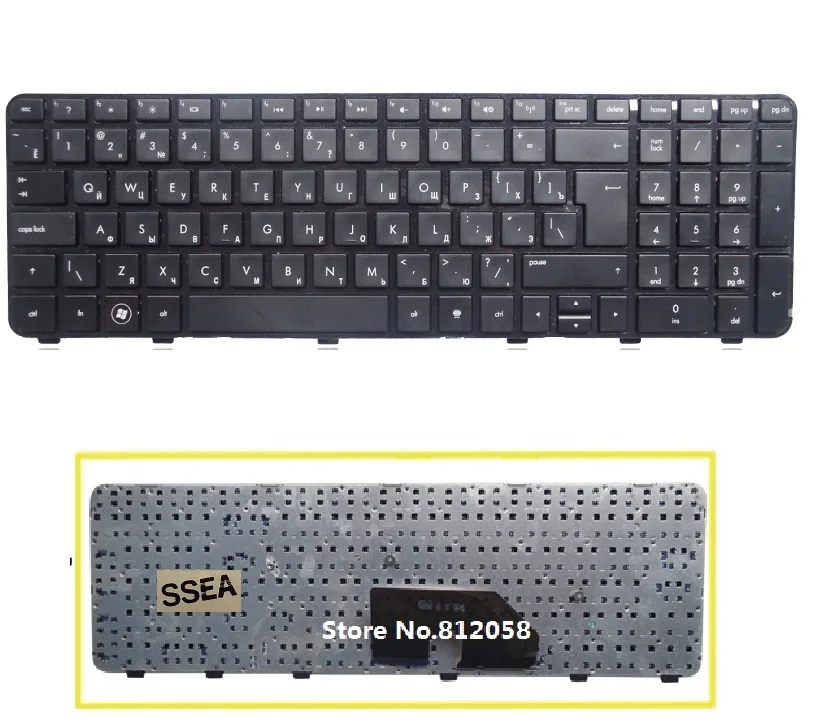 Laptop Keyboard Russian for HP Pavilion DV6-6000 DV6-6100 DV6-6200 DV6-6b00 dv6-6c00 RU Silvery Laptop Keyboard Russian for HP Pavilion DV6-6000 DV6-6100 DV6-6200 DV6-6b00 dv6-6c00 RU Silvery