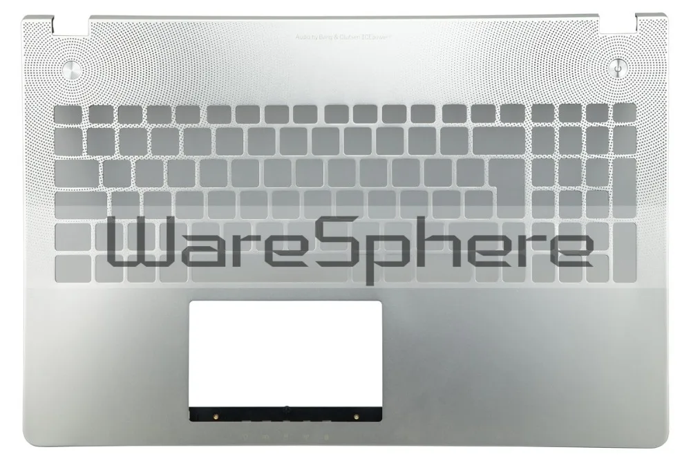 Совершенно аппарат не Привязанный к оператору сотовой связи верхняя крышка верхний чехол для планшета Lenovo Asus N56 N56VM N56DP N56VZ Palmrest всеобщая c SHELL 13GN9J1AM020-1 Великобритании Серебряный