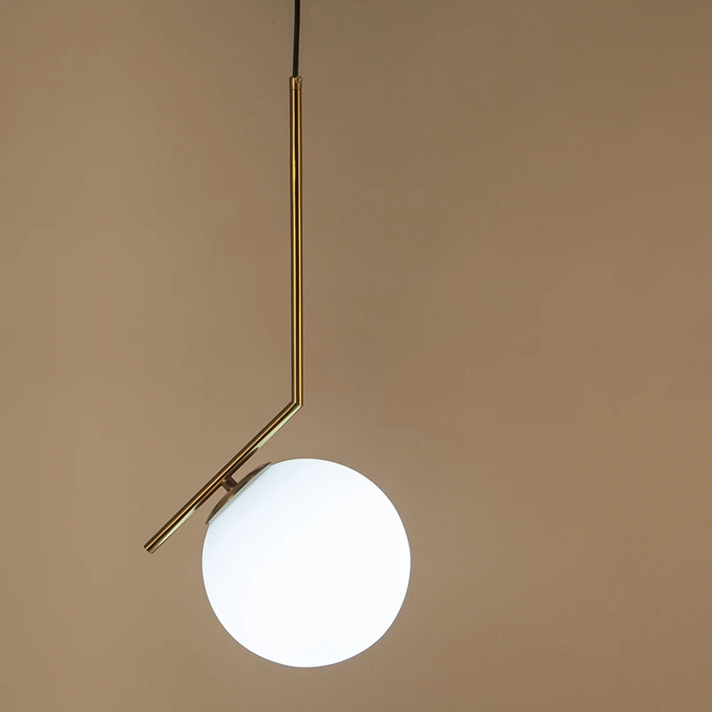  Indoor Pendant Light Modern Bedroom Pendant Lamp Living Room Decoration Lighting Glass Lampshade Wi - 32811849180