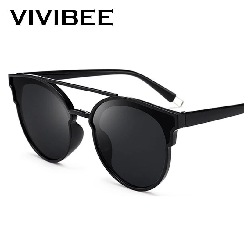 VIVIBEE выбор винтажные овальные очки модный стиль UV400 защита Oculos de sol masculino для женщин