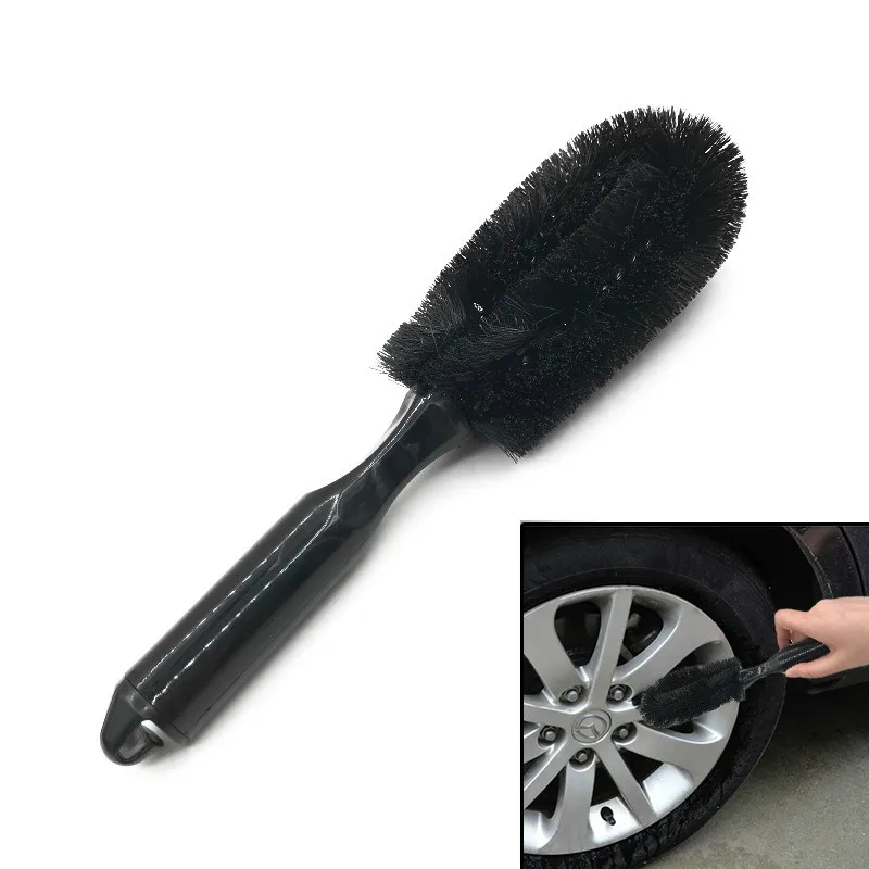

1PCS NEW Car Truck Motorcycle Bicycle Plastic wheel brush tool washing brush vehicle cleaning brush car scrub brush