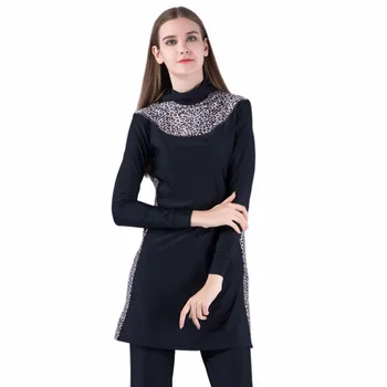 

Muslim Swimsuit Burkinis Women Full Hijab Modest Muslimah Female Bathing Plus Size Islamic Swimwear Surf Wear Sport