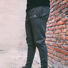 New Men Casual Elastic Fitness Fashion Comfort Soft Long Pants Outerwear Sweatpant Fashion Trousers