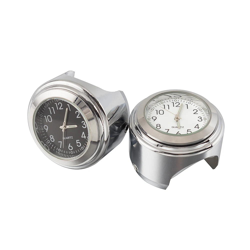 

Waterproof 7/8"Motorcycle Handlebar 22-25mm Mount Temp Thermometer Clock Moto Watch for SPORTSTER 883 1200 Dyna SOFTAIL CVO