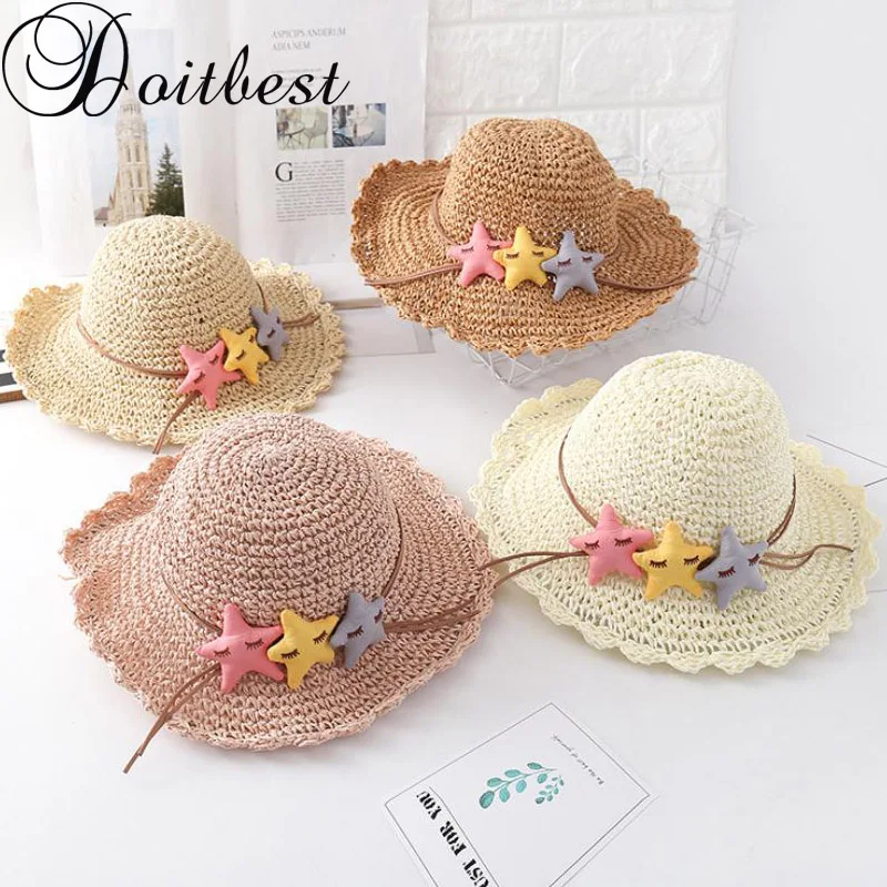 Doitbest ثلاثة نجوم الفتيان الفتيات قبعات من القش الصيف قبعات للحماية من الشمس للأطفال الطفل السفر عطلة قبعات الشاطئ الاطفال واقية من الشمس كاب Doitbest ثلاثة نجوم الفتيان الفتيات قبعات من القش الصيف قبعات للحماية من الشمس للأطفال الطفل السفر عطلة قبعات الشاطئ الاطفال واقية من الشمس كاب