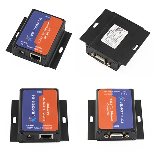 USR-TCP232-302 RS232-TCP IP 변환기, 직렬-이더넷 지원, DNS DHCP 내장 웹지 5