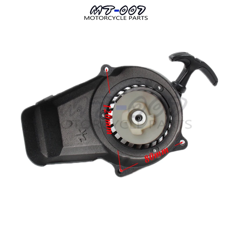 Mini moto fácil arranque de retroceso para 2 tiempos 47cc 49cc motor bolsillo bicicleta Mini moto Dirt Bike Crosser niños ATV Quad