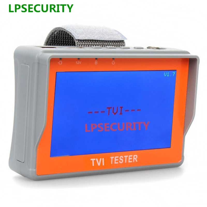

LPSECURITY Portable 4.3" LCD Monitor TVI CCTV Camera Tester Security Surveillance HD-TVI Camera Tester Analog TVI Tester Video