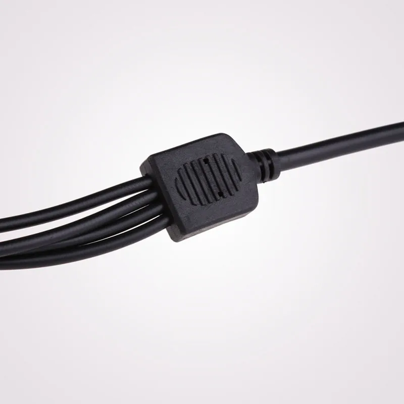 2 pcs/set DC 1 to 4 Power Splitter Cable Cord for CCTV Video Camera 1 Female to 4 Male Transmission Equipment Wholesale