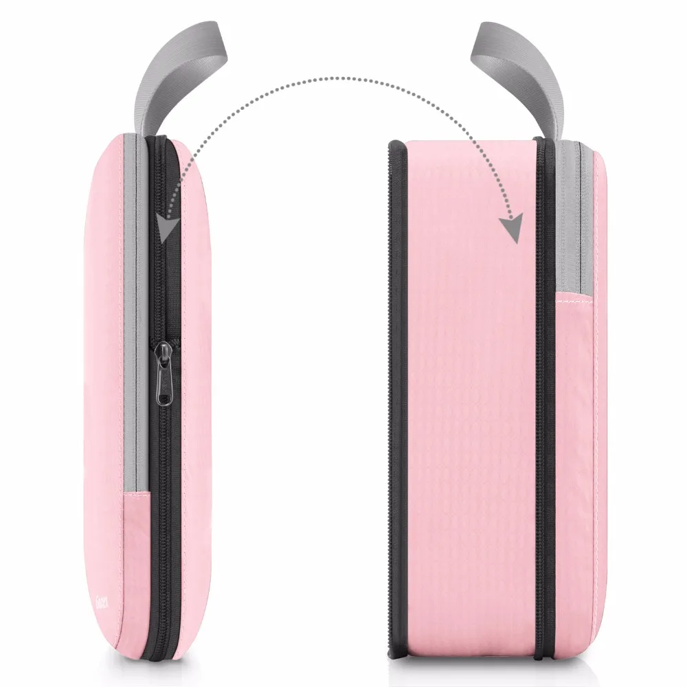 Gonex 4 قطعة/المجموعة السفر حقيبة الأمتعة المنظم شنقا زيبلوك حقيبة التخزين الملابس ضغط مكعبات تعبئة فتاة صديق هدية