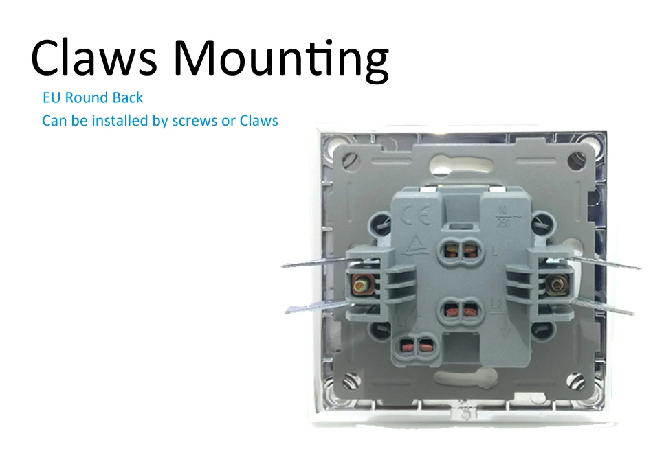 padrão europeu, função de reinicialização com garras