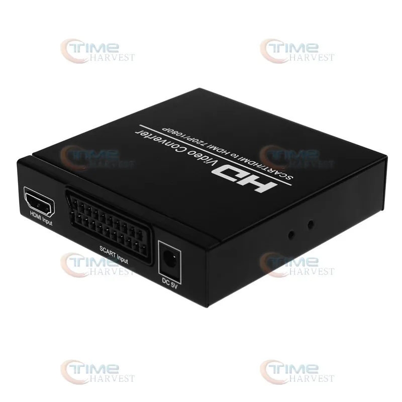 SCART to HDMI Converter Converting box with 5V power adapter NTSC Sega genesis SCART cable for MVS JAMMA CBOX MVS-1C Motherboard SCART to HDMI Converter Converting box with 5V power adapter NTSC Sega genesis SCART cable for MVS JAMMA CBOX MVS-1C Motherboard