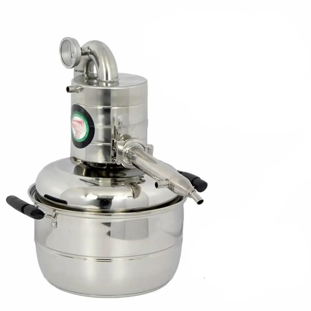15L Water Alcohol Distiller Home Brew Kit Still Wine Making Essential Oil Boiler 15L Water Alcohol Distiller Home Brew Kit Still Wine Making Essential Oil Boiler