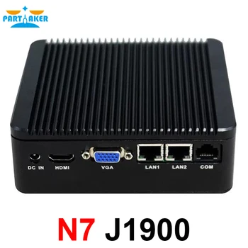

Partaker N7 Fanless Mini Pc Nano PC With Intel Celeron J1900 quad core 2.0Ghz