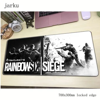 

rainbow six siege mouse pad gamer 700x300mm notbook mouse mat large gaming mousepad large surprise pad mouse PC desk padmouse