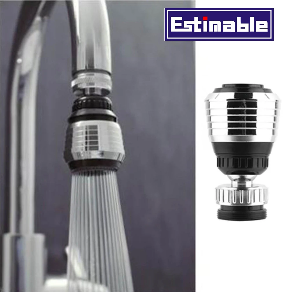 

360 Degree Rotate Swivel Faucet Nozzle Torneira Water Filter Adapter Water Purifier Saving Tap Aerator Diffuser