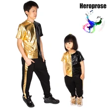 Весна-осень, Новое поступление, детские штаны в стиле хип-хоп для взрослых, свободная одежда для сцены, одежда для хип-хопа, джазового шоу, танцевальные свободные брюки