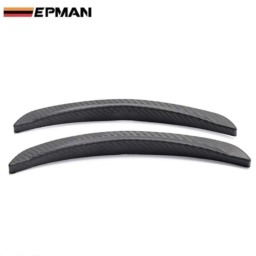 

1 Pair 10" Carbon Texture Diffuser Fender Flares Lip fit on SUV, Truck, Car round Wheel fender wall EP-LM25