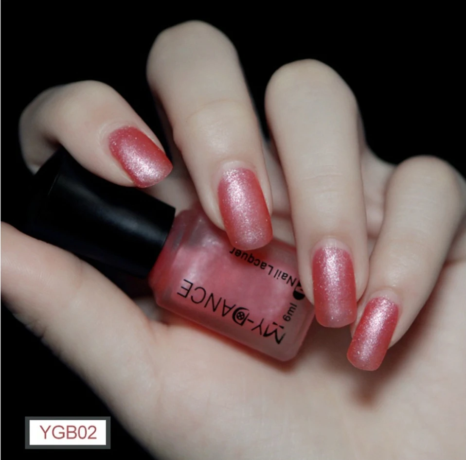 Velvet Scrub Nail Polish Unpeelable Metallic Nail Polish Girl Cute Quick Dry Waterproof Durable Nail High Gloss Nail Polish (4)