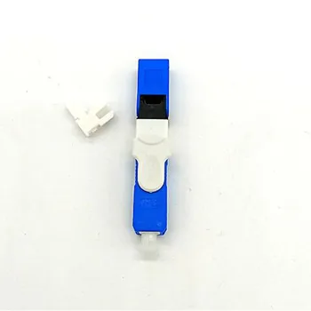 

100PCS/Pack FTTH ESC250D SC UPC Single-Mode SC UPC Optical Fiber quick connector SC PC Embedded type ESC250D SC Connector