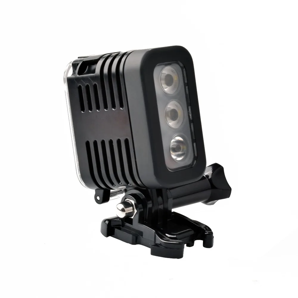  30 Meters Underwater Waterproof Diving LED Gopro LED Light Spot Lamp for GoPro Hero 5 4 3+ 3 2 SJCA