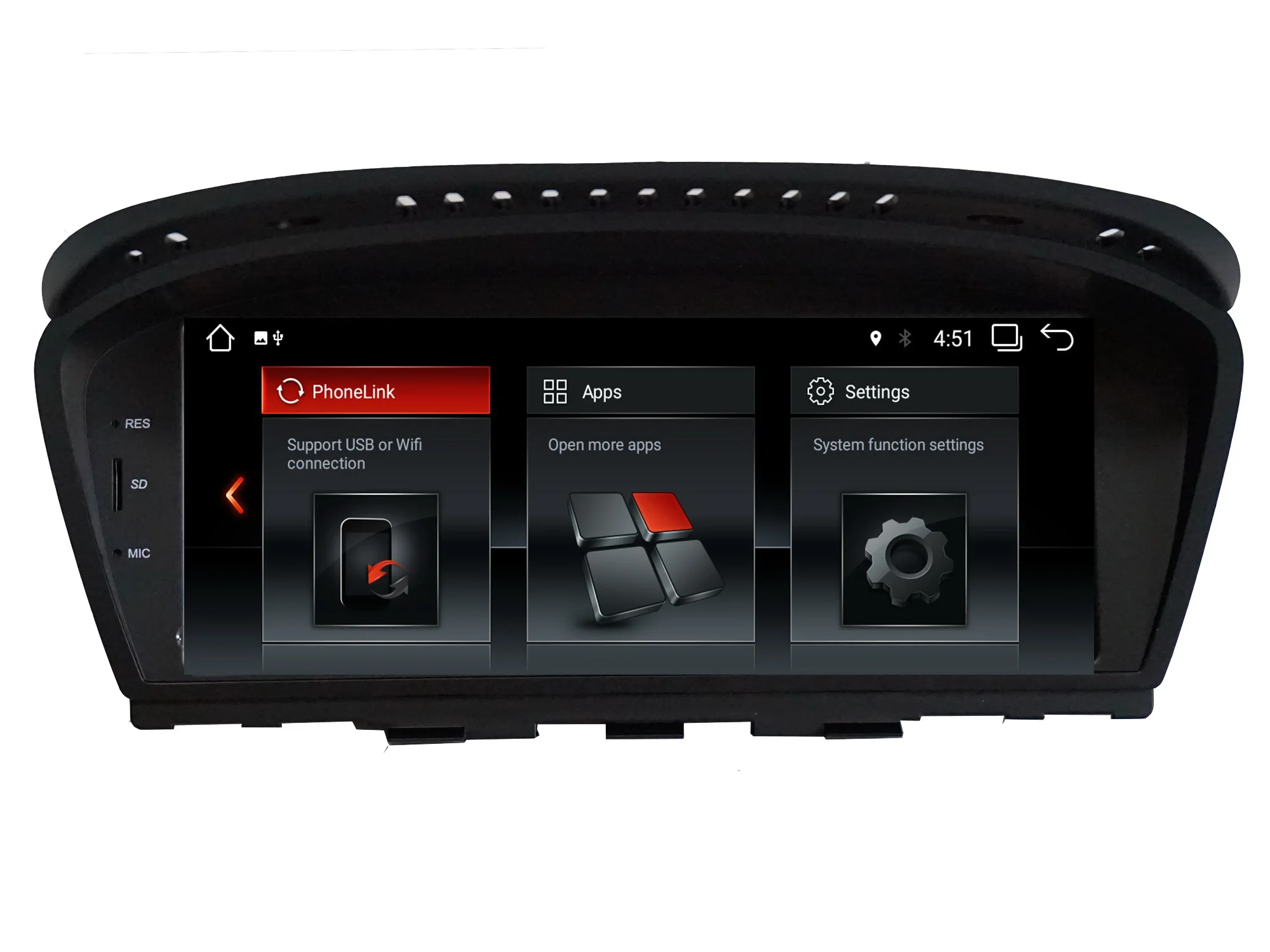 Best FOR BMW 5 Series E60 E61 E63 E64 3 Series E90 E91 E92 Android 7.1 Car DVD player gps audio car monitor stereo screen 2