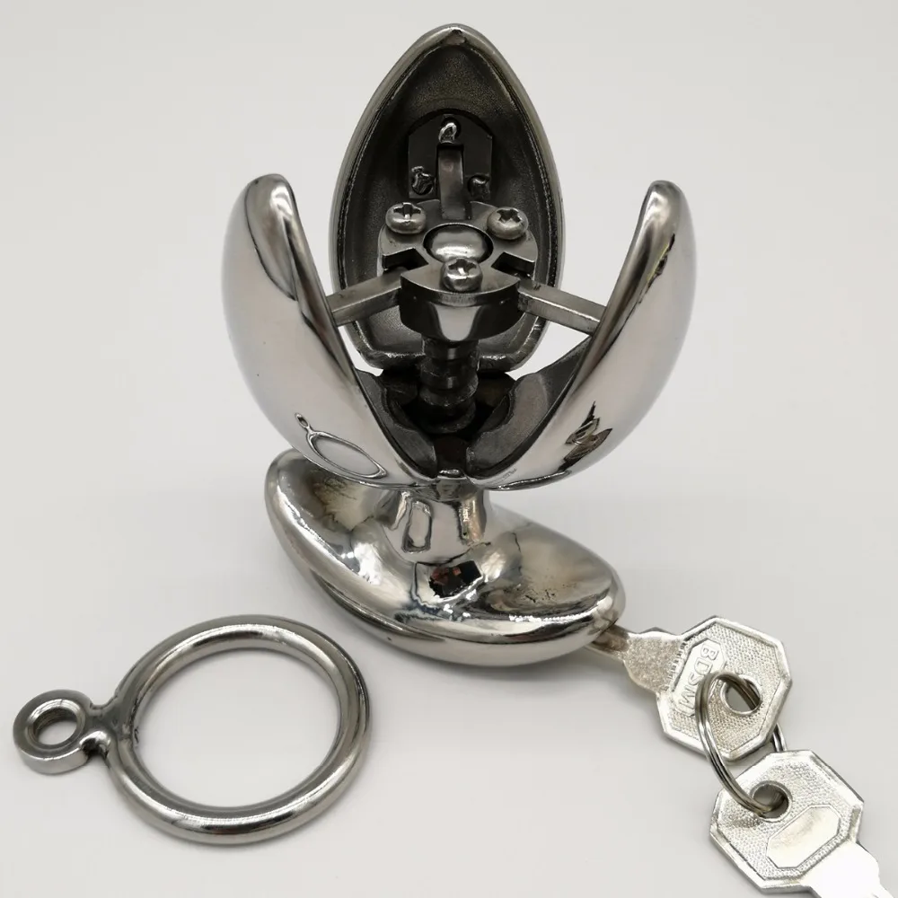Newest Design Stainless Steel Anal Lock, Anal Dilator, Openable ...
