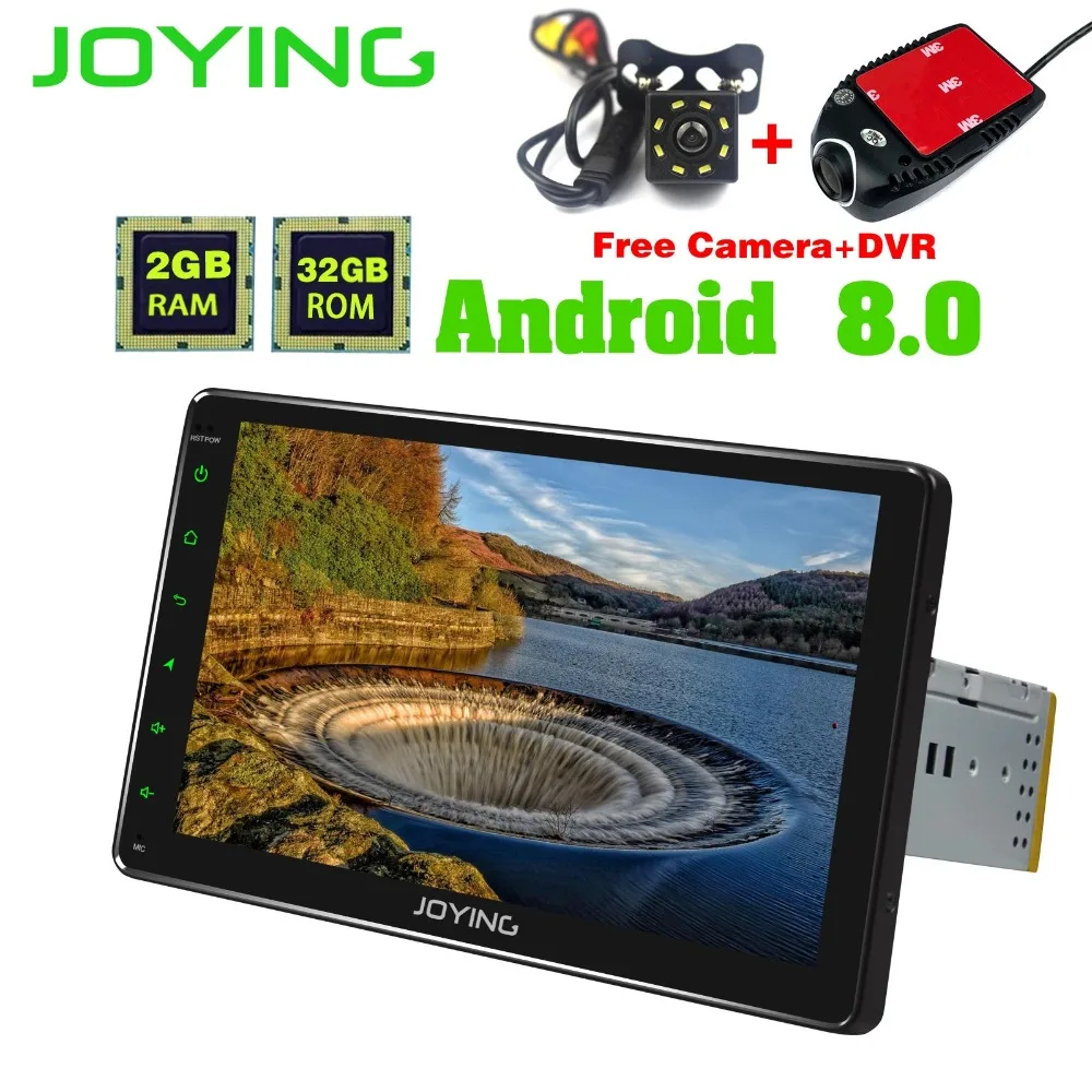

JOYING 9" Single Din Head Unit Universal Android Car Radio Stereo GPS Navigation Tape Recorder With Digital Amplifier
