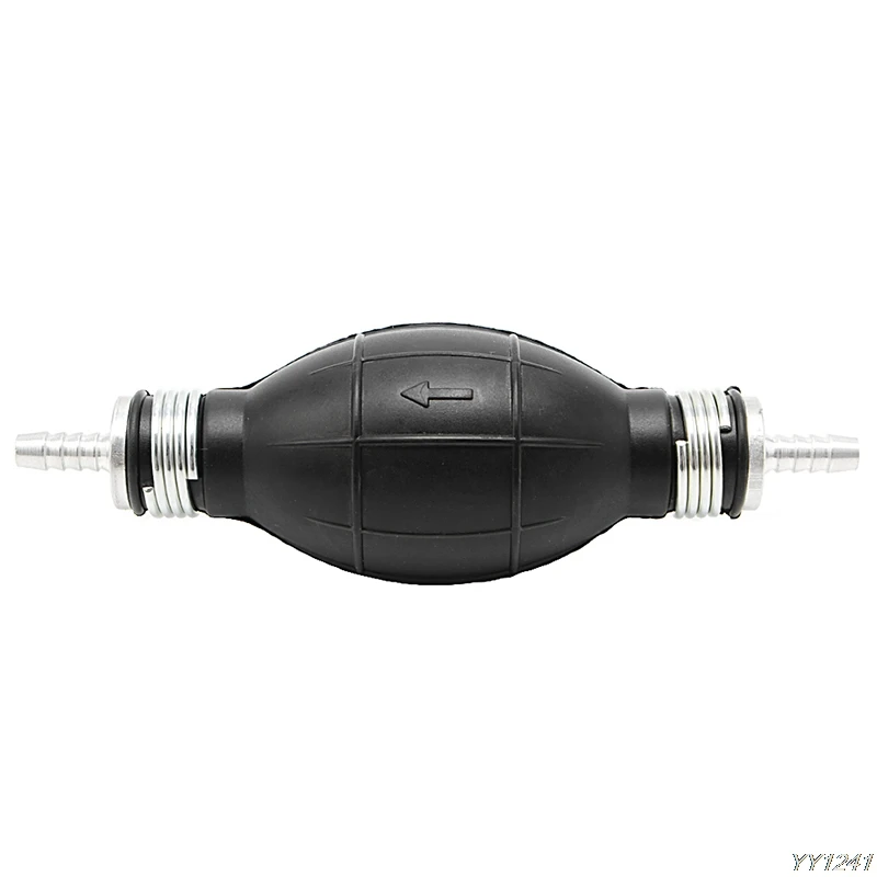 

New 1PC Rubber And Aluminum Fuel Line Pump Primer Bulb Hand Primer Gas Petrol Pumps-W212