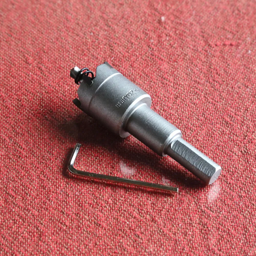 1PC 26*80mm steel hole saw drill bit tct core bit for stainless steel