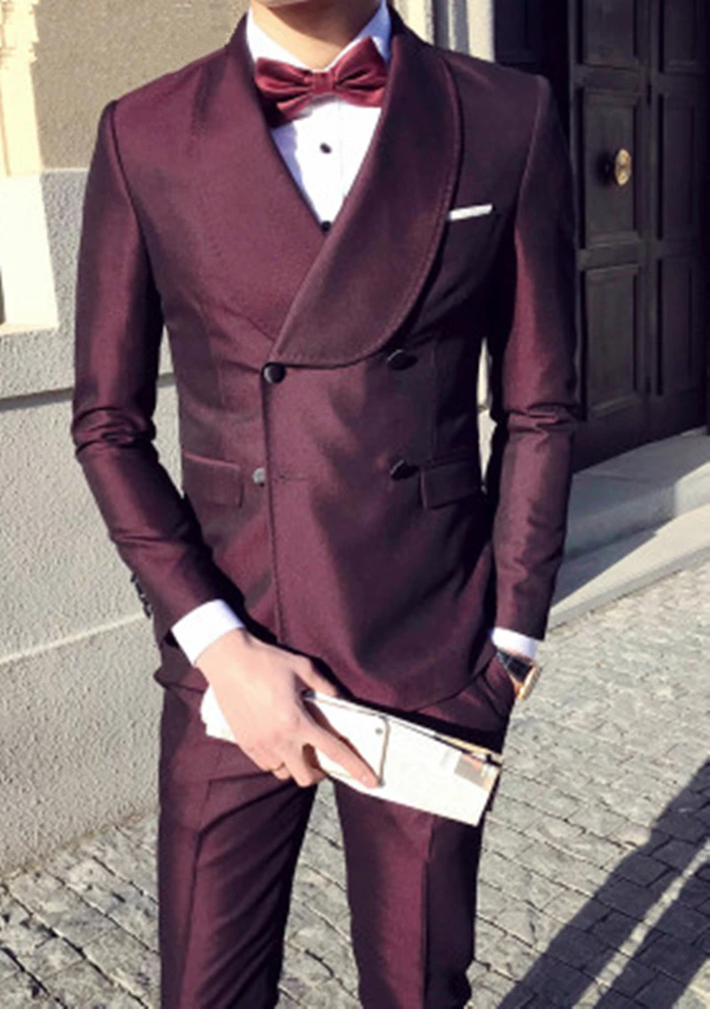 burgundy slim fit prom dress