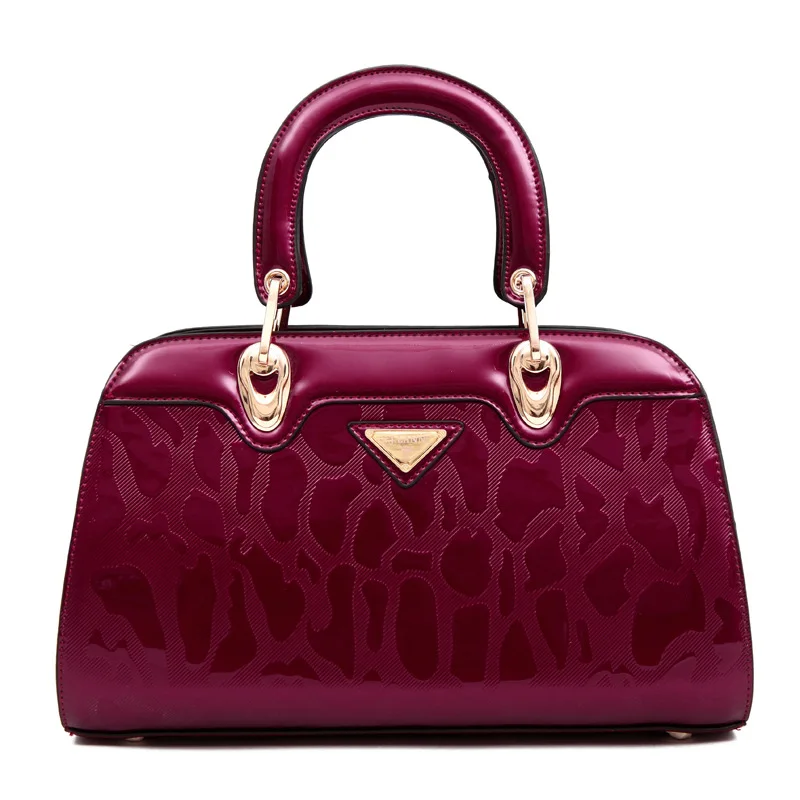 

2018 New Fashion Women Handbags High Quality Patent Leather Female Ladies Shoulder Bags Girl Crossbody Bag Luxury Brand Handbags