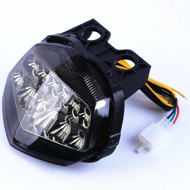 New Integrated LED Tail Brake Turn Signal Light Lamp For Kawasaki NINJA 250R 08-12