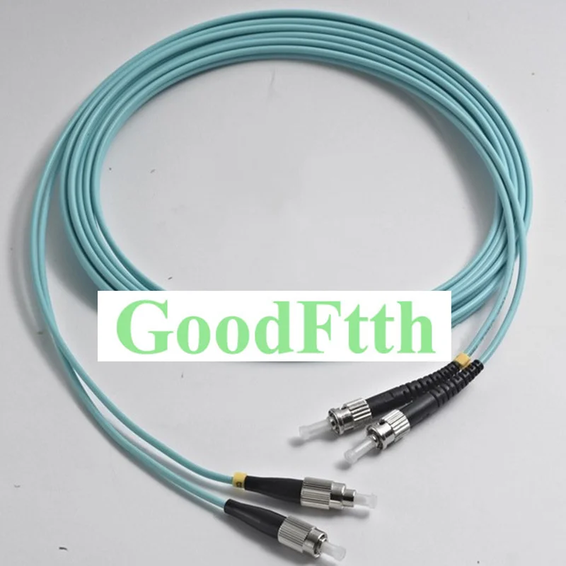 

Fiber Patch Cord Jumper FC-ST Multimode OM3 Duplex GoodFtth 20-100m