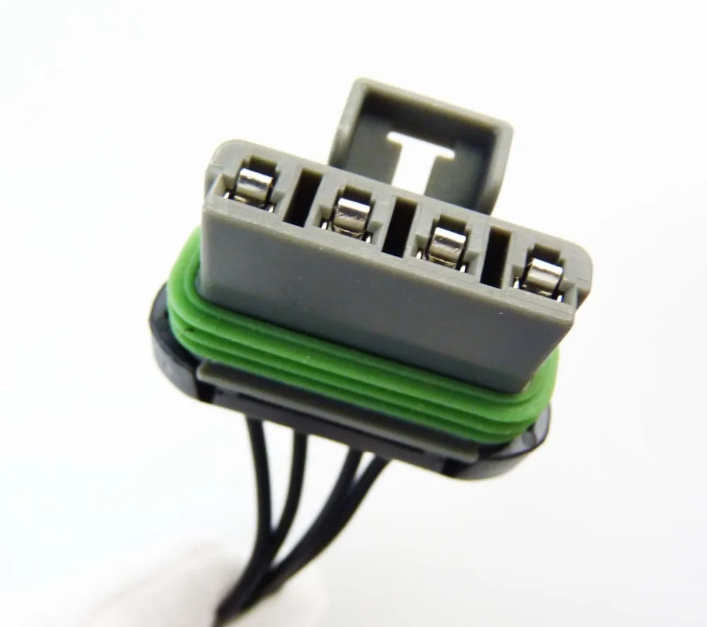ISANCE HVAC Blower Motor Resistor Plug Connector Pigtail PT1231 15306069 1P1560 S-1352 For Buick Chevrolet GMC Pontiac Saturn