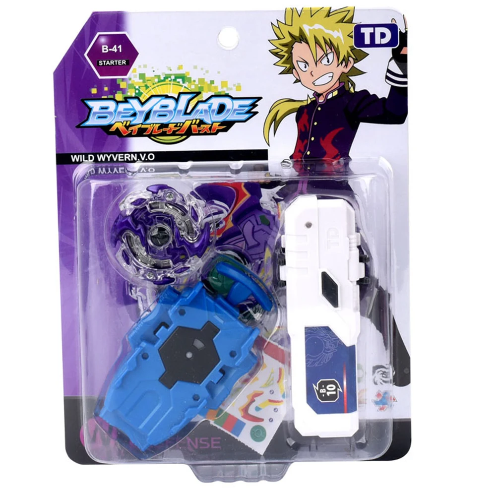 Beyblade Burst with lanucher Newest Toys gyroscope combat gyro alloy assembly toy single gyro TD09A55