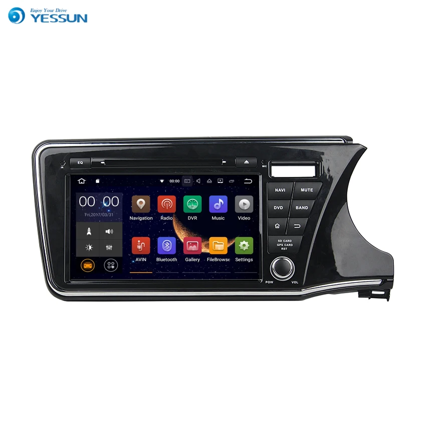 Cheap Yessun For Honda City 2014~2016 Android Multimedia Player System Car Radio Stereo GPS Navigation Audio Video 0