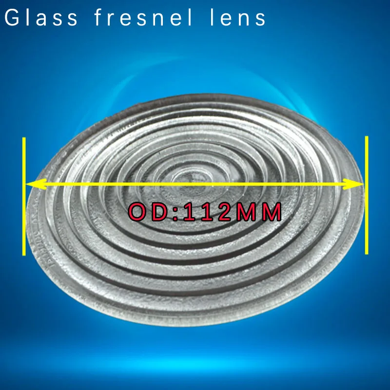 

Glass fresnel lens 112mm